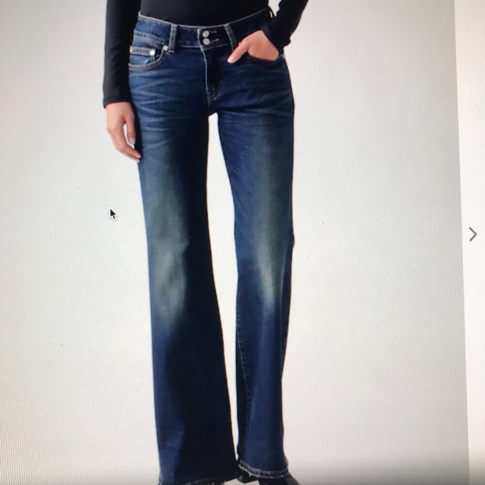 Levi ribcage bootcut/flare jeans, NWOT